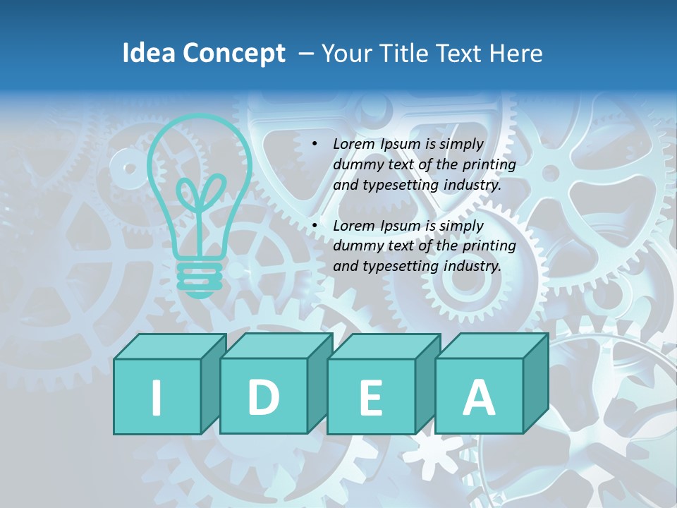 Concept Macro Cash PowerPoint Template