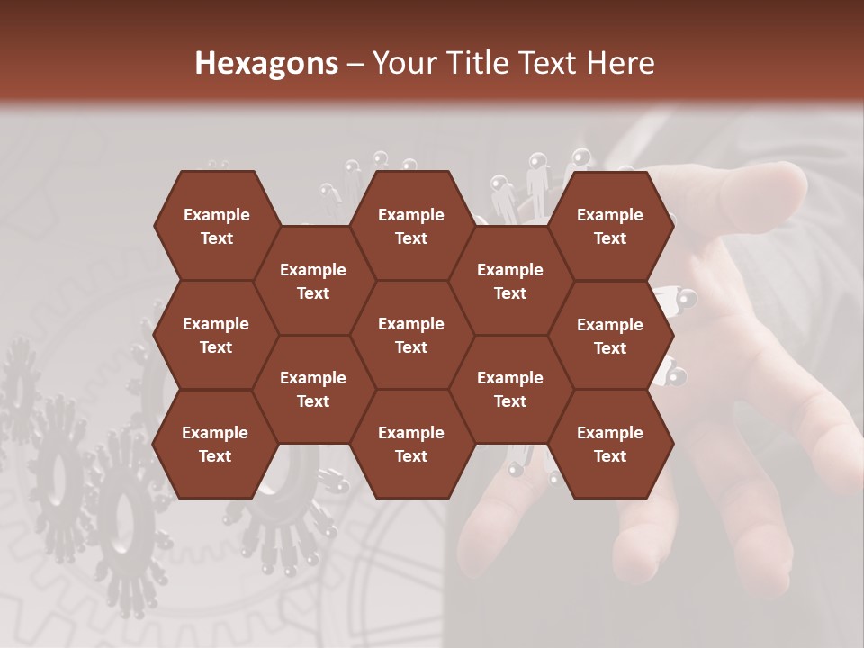 Black Symbol Knowledge PowerPoint Template