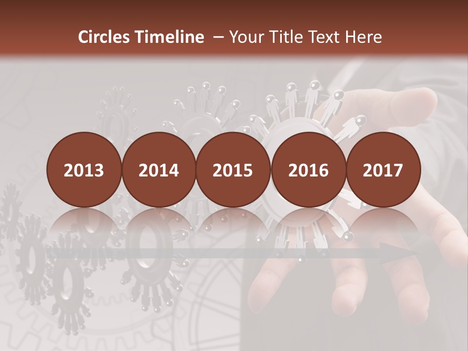 Black Symbol Knowledge PowerPoint Template