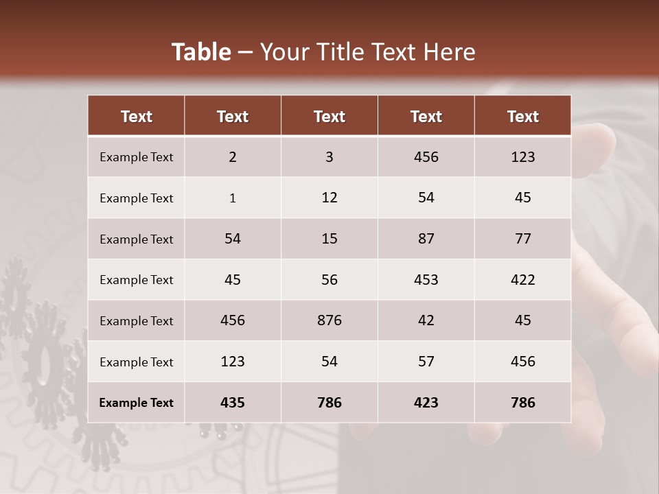Black Symbol Knowledge PowerPoint Template
