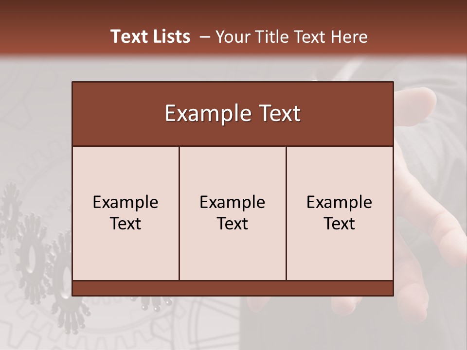 Black Symbol Knowledge PowerPoint Template