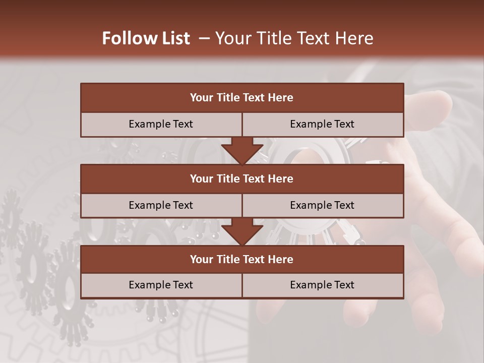 Black Symbol Knowledge PowerPoint Template