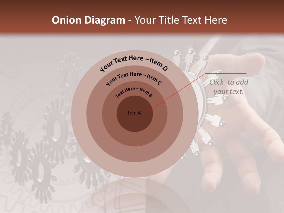 Black Symbol Knowledge PowerPoint Template