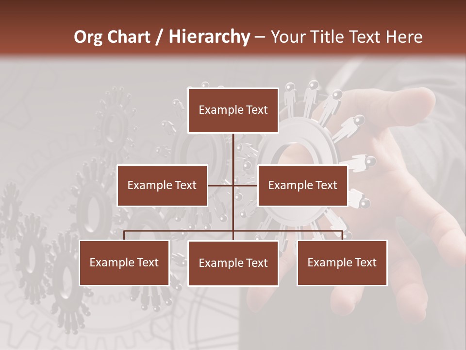 Black Symbol Knowledge PowerPoint Template