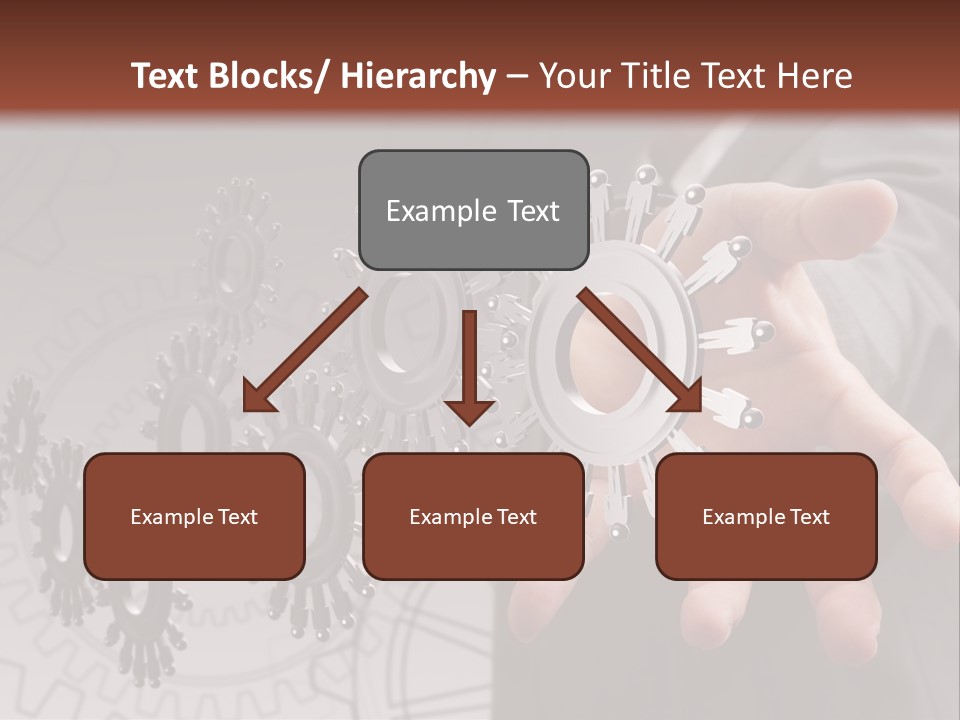 Black Symbol Knowledge PowerPoint Template