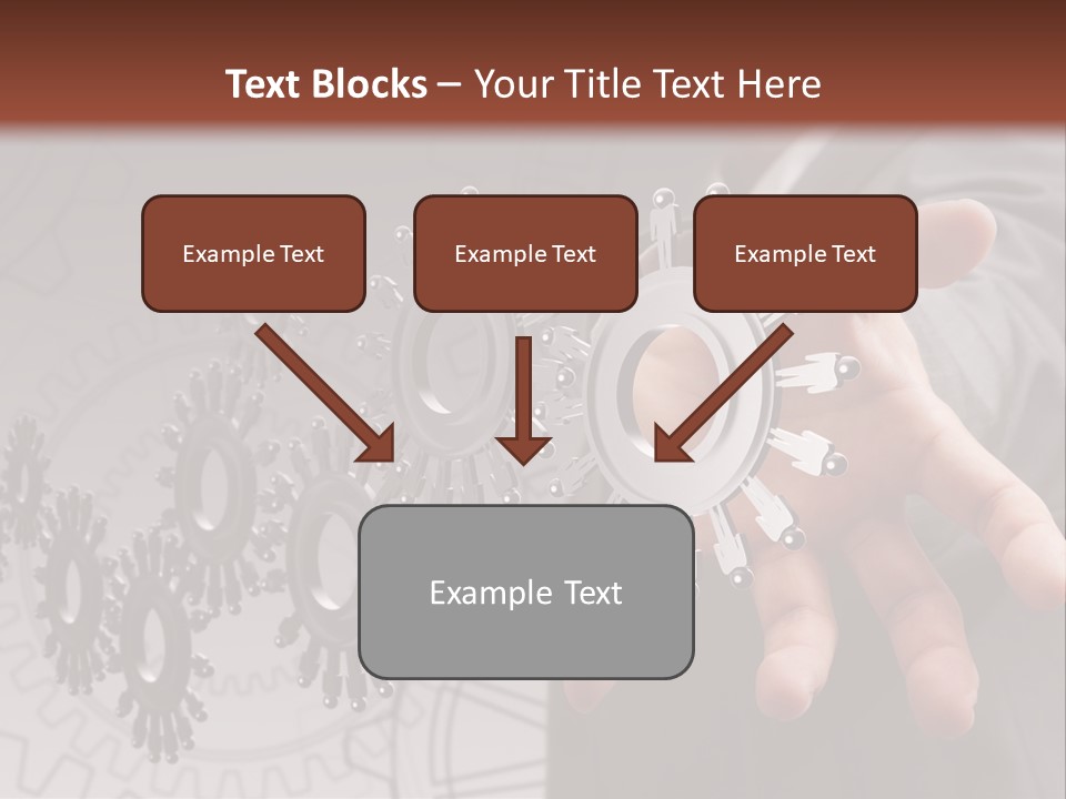 Black Symbol Knowledge PowerPoint Template