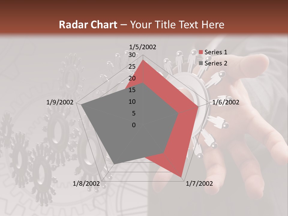 Black Symbol Knowledge PowerPoint Template