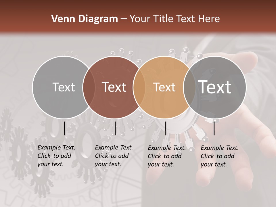 Black Symbol Knowledge PowerPoint Template