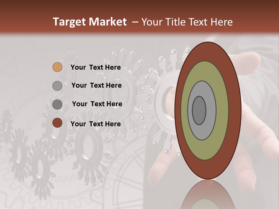 Black Symbol Knowledge PowerPoint Template