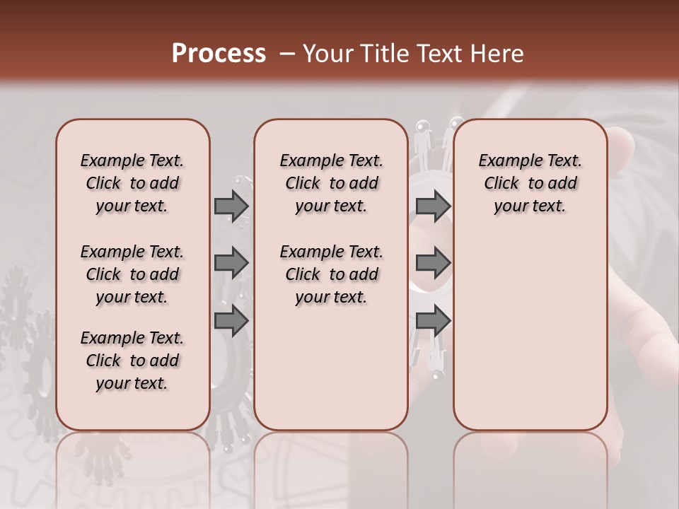 Black Symbol Knowledge PowerPoint Template