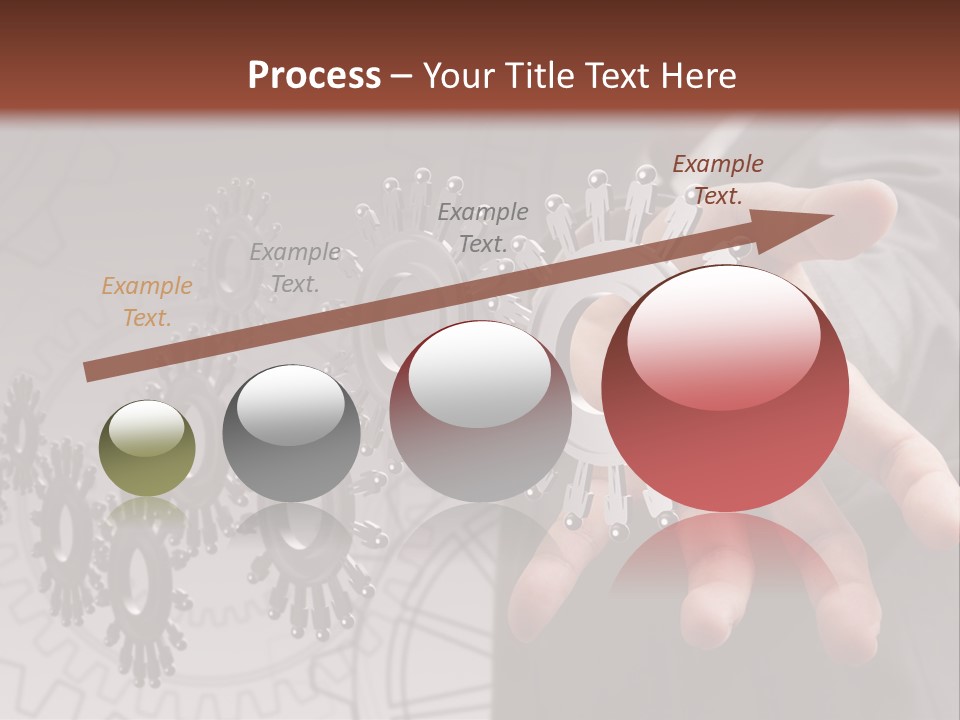 Black Symbol Knowledge PowerPoint Template