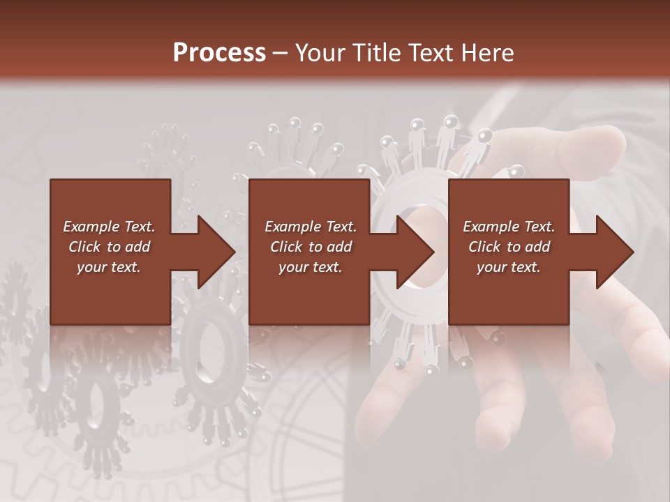 Black Symbol Knowledge PowerPoint Template