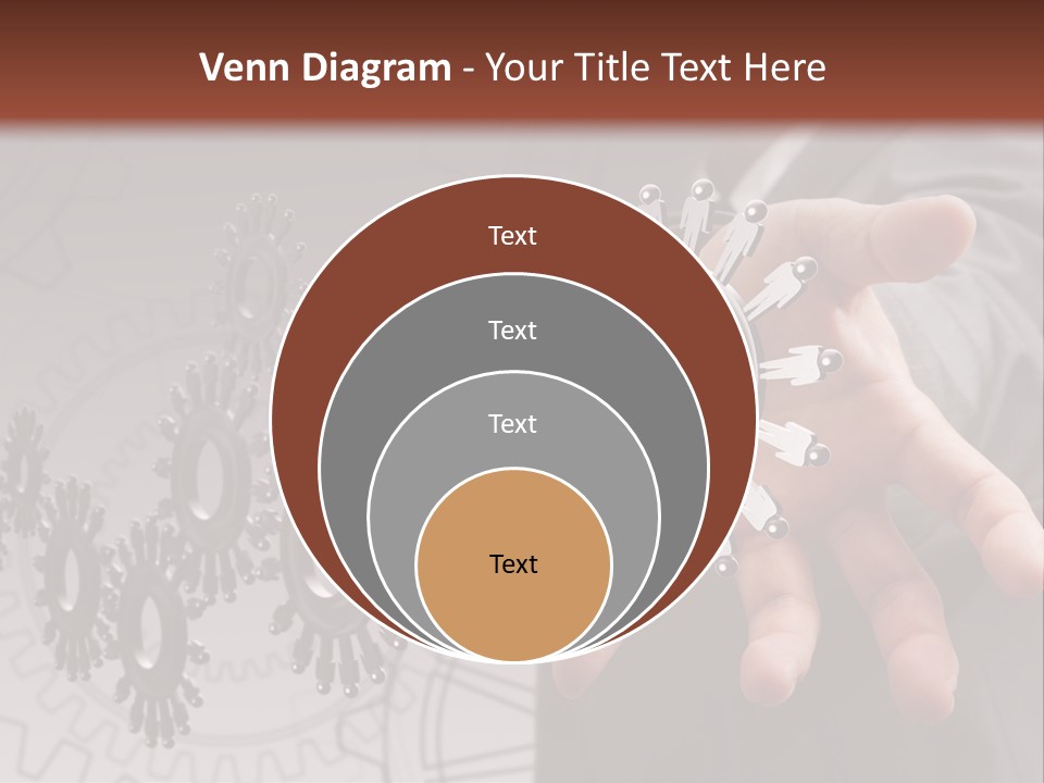 Black Symbol Knowledge PowerPoint Template
