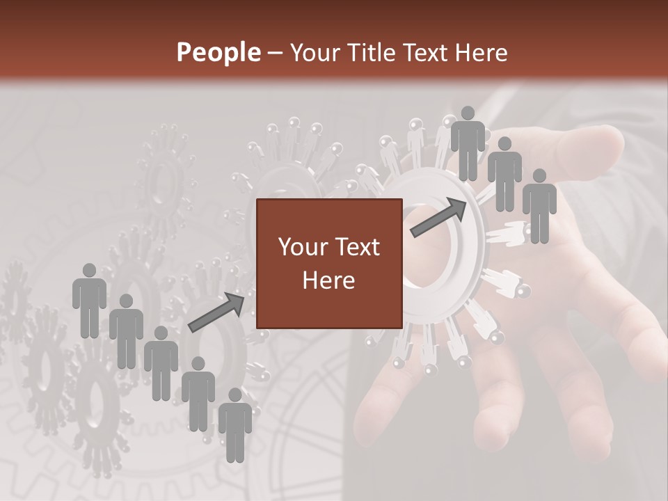 Black Symbol Knowledge PowerPoint Template