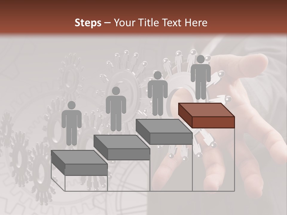 Black Symbol Knowledge PowerPoint Template