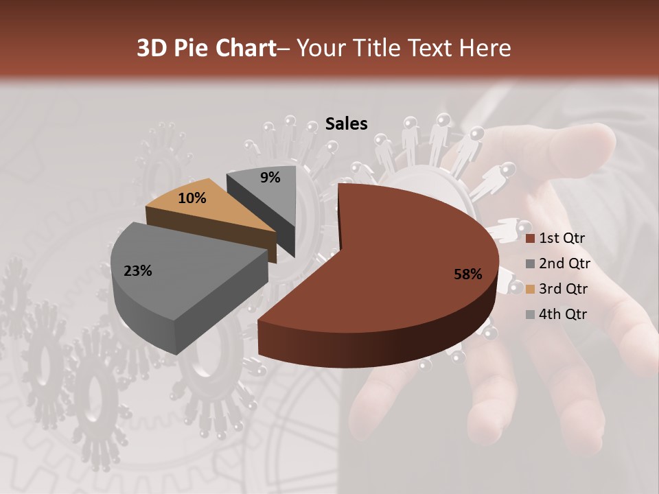 Black Symbol Knowledge PowerPoint Template