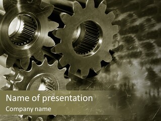 Steelworks Teamwork Shapes PowerPoint Template