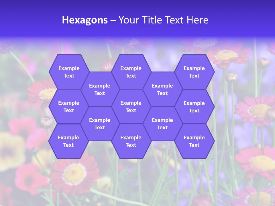 Mai Blumenbeet Liebe PowerPoint Template