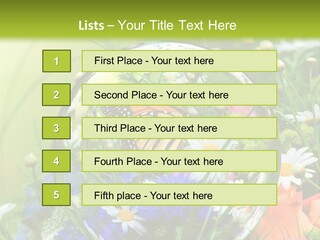 Alternative Forschung Naturheilkunde PowerPoint Template