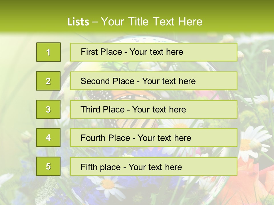 Alternative Forschung Naturheilkunde PowerPoint Template