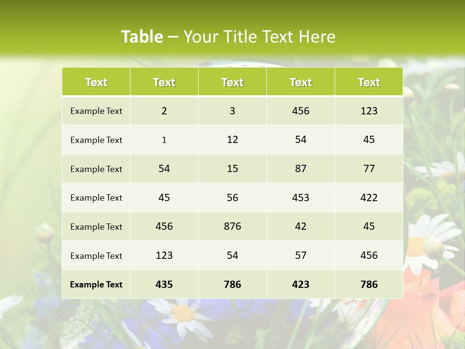 Alternative Forschung Naturheilkunde PowerPoint Template