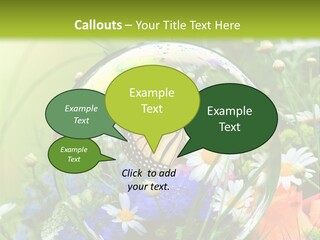 Alternative Forschung Naturheilkunde PowerPoint Template