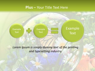 Alternative Forschung Naturheilkunde PowerPoint Template