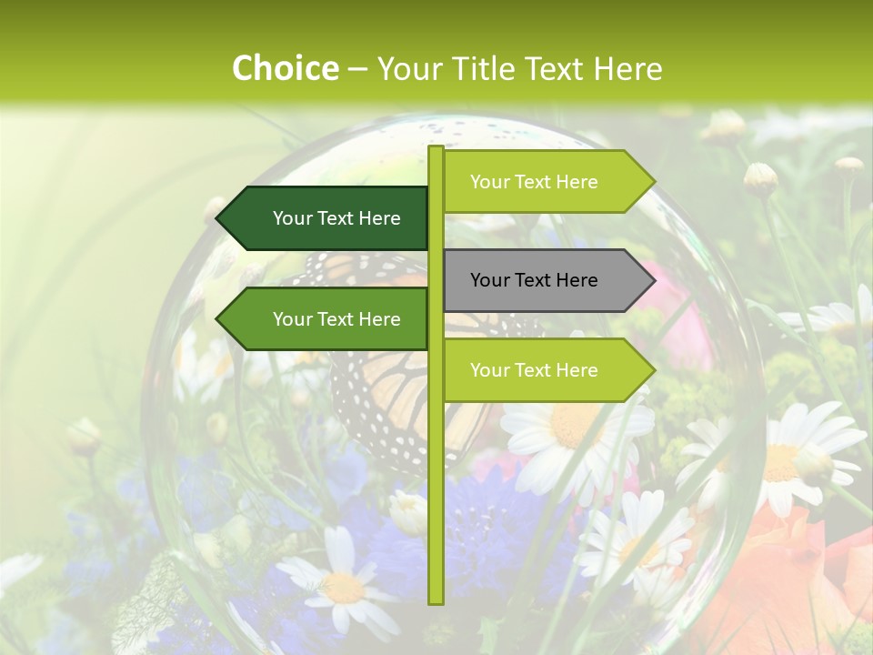 Alternative Forschung Naturheilkunde PowerPoint Template
