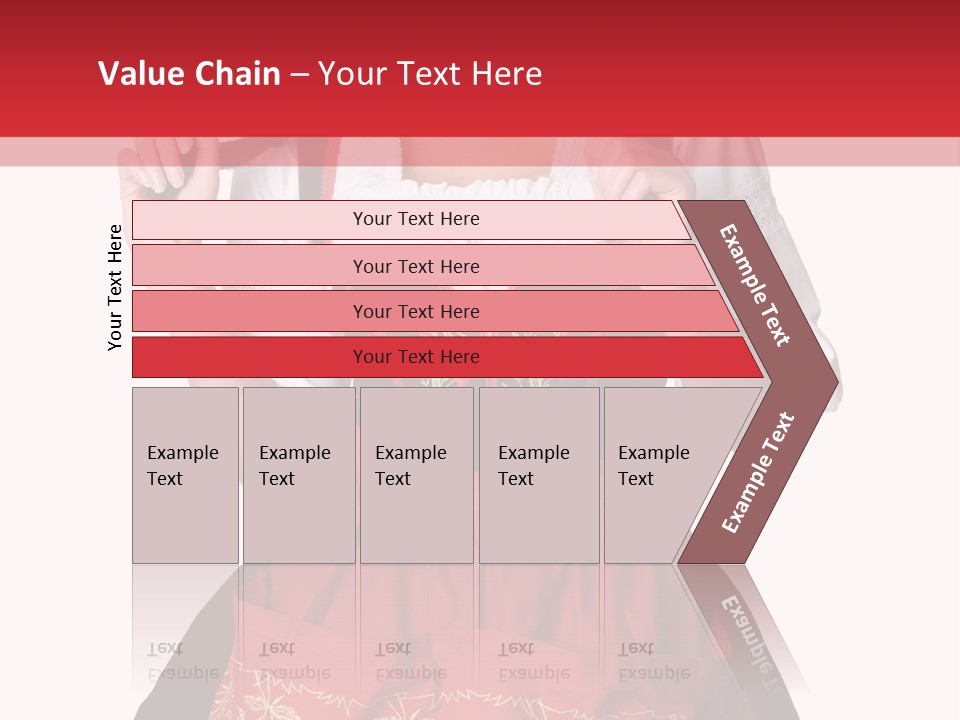 Posing Teens Face PowerPoint Template