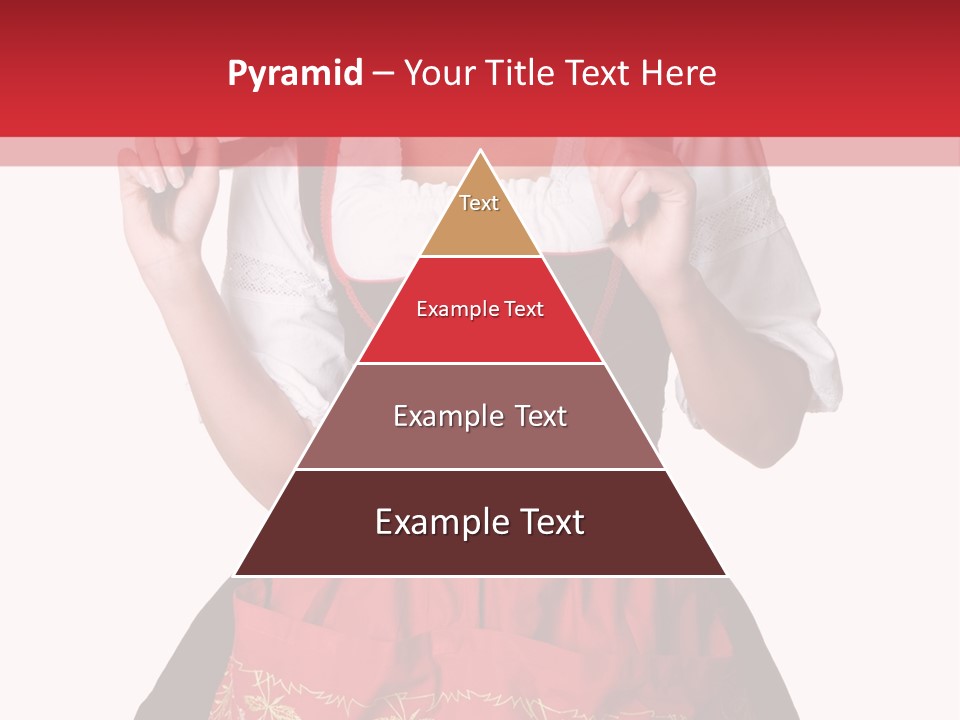 Posing Teens Face PowerPoint Template
