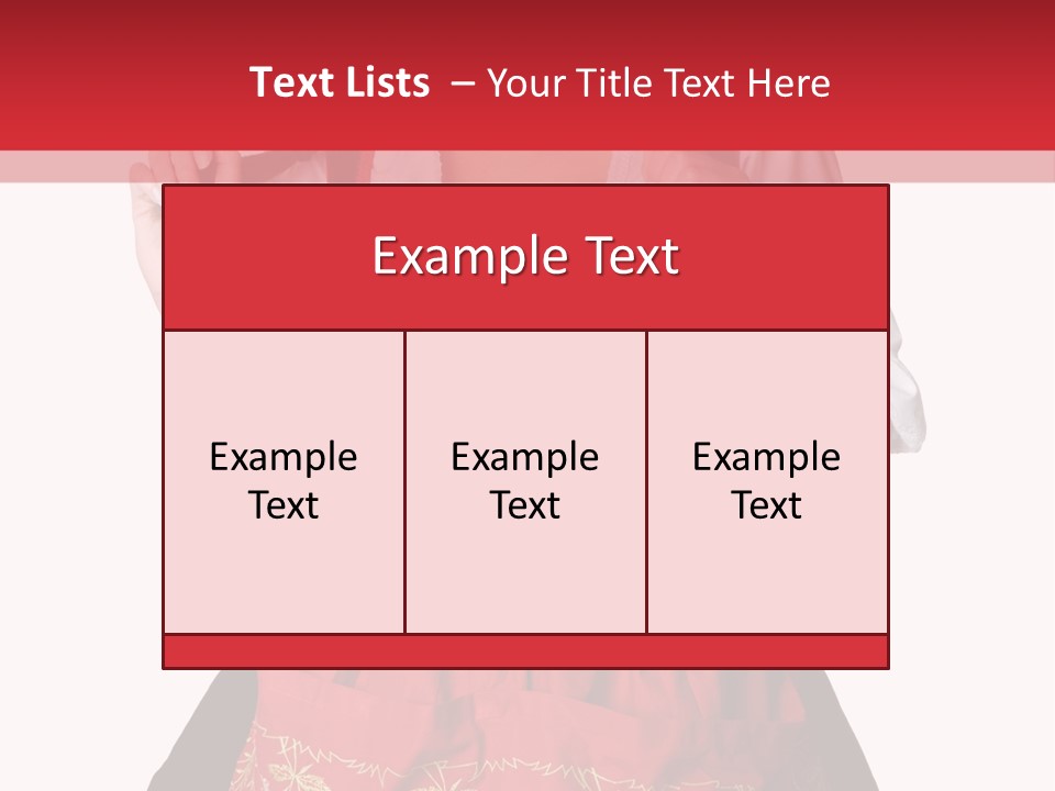 Posing Teens Face PowerPoint Template