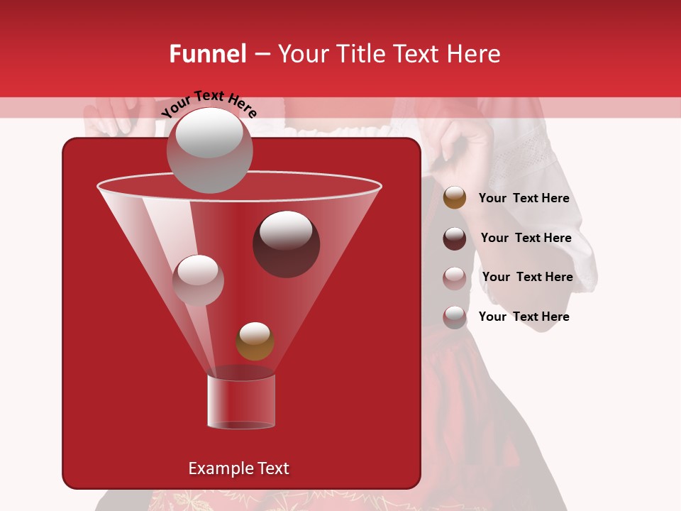 Posing Teens Face PowerPoint Template