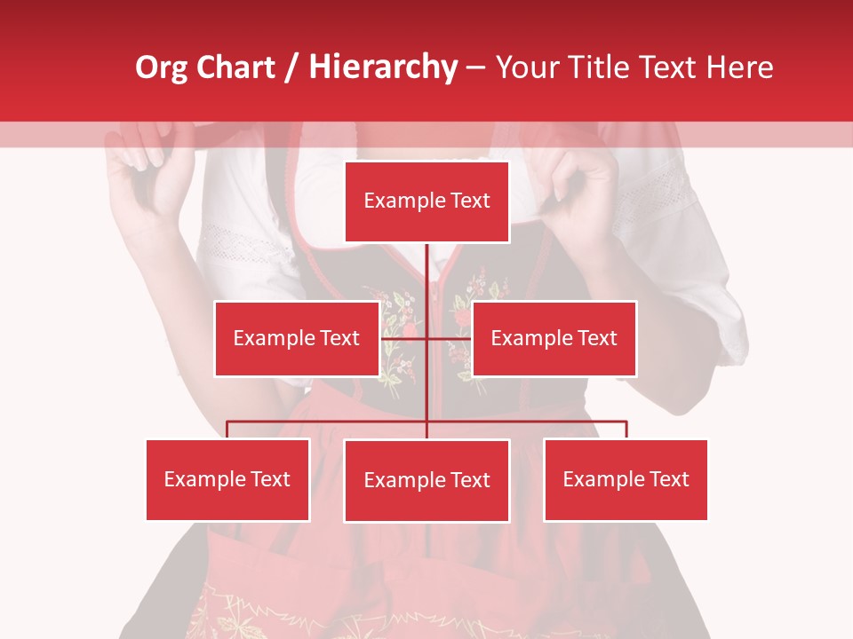 Posing Teens Face PowerPoint Template