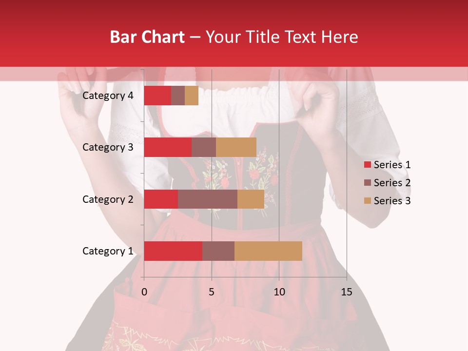 Posing Teens Face PowerPoint Template