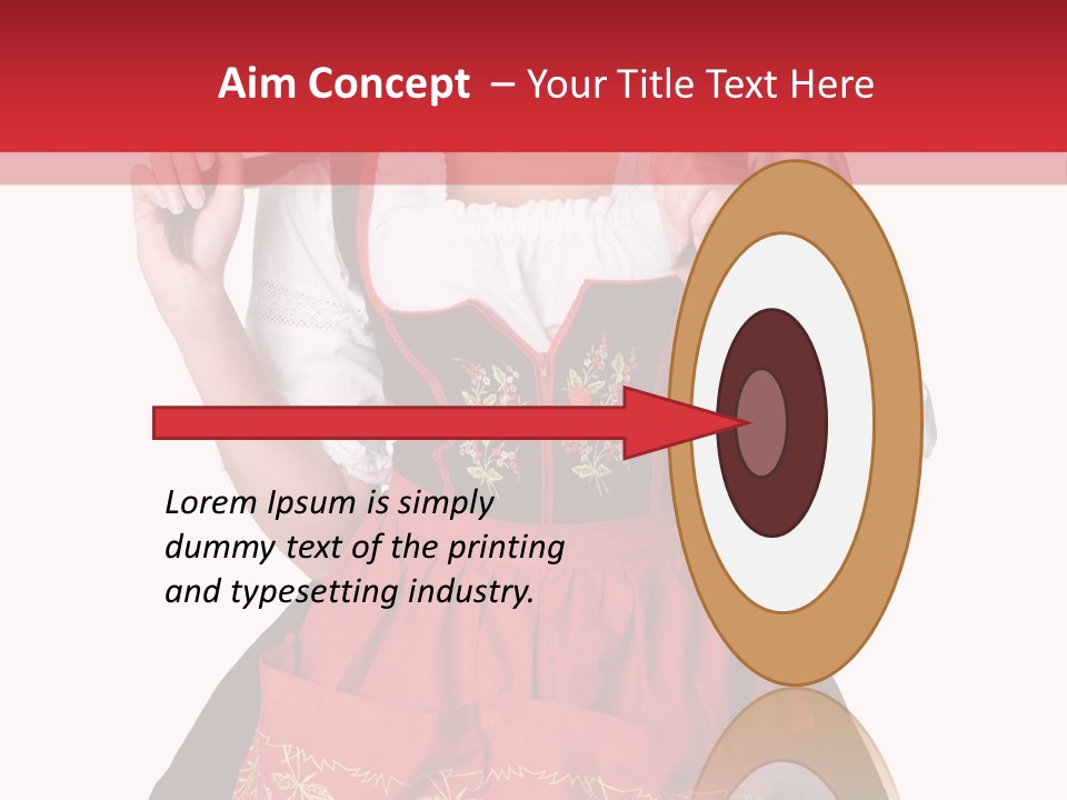 Posing Teens Face PowerPoint Template