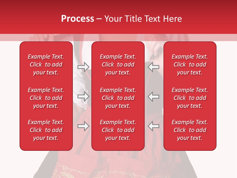 Posing Teens Face PowerPoint Template