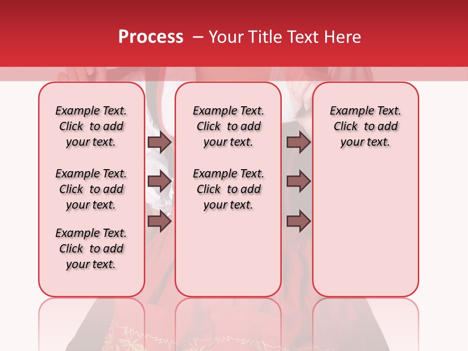 Posing Teens Face PowerPoint Template
