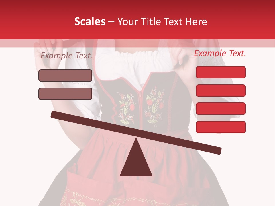 Posing Teens Face PowerPoint Template