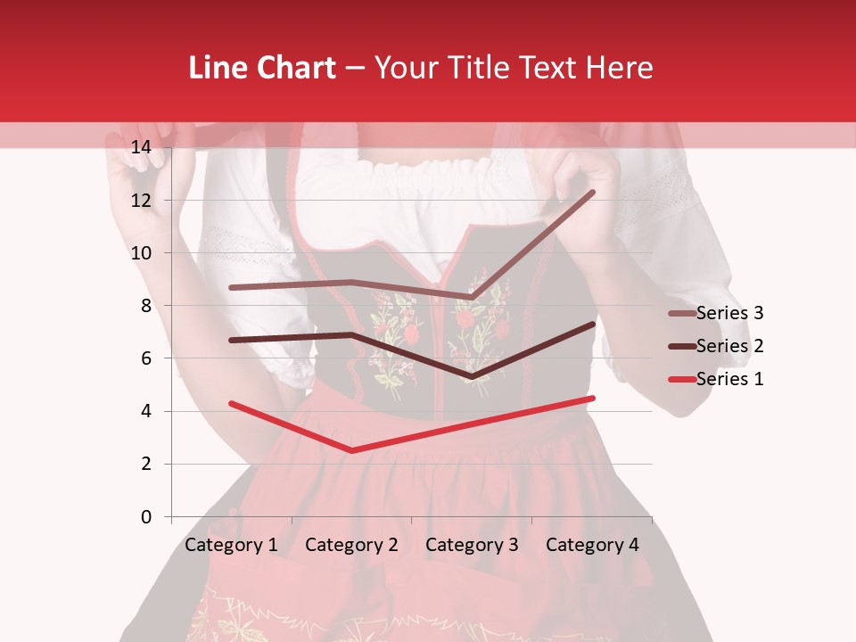 Posing Teens Face PowerPoint Template