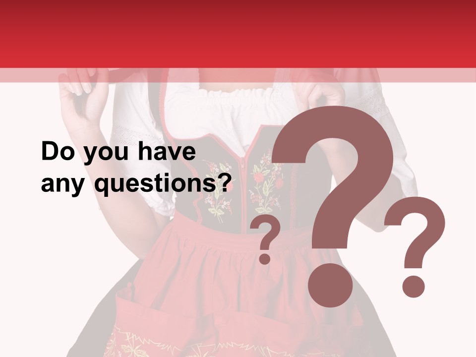 Posing Teens Face PowerPoint Template