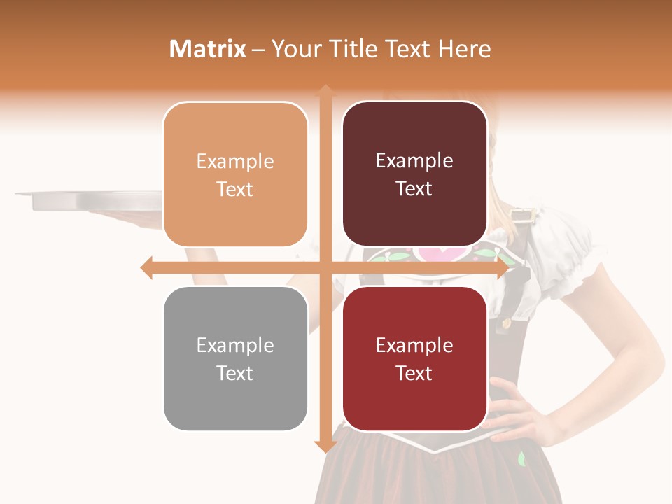 Holding Tray Ethnic PowerPoint Template