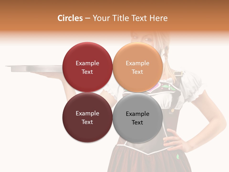 Holding Tray Ethnic PowerPoint Template