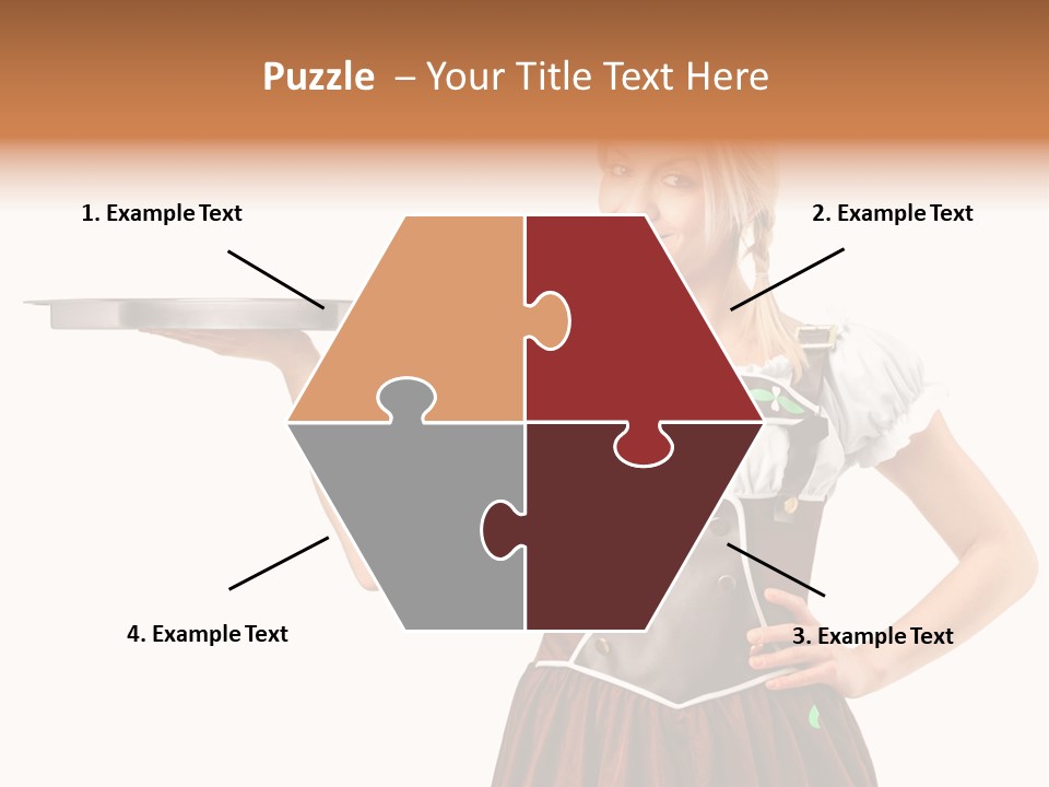 Holding Tray Ethnic PowerPoint Template