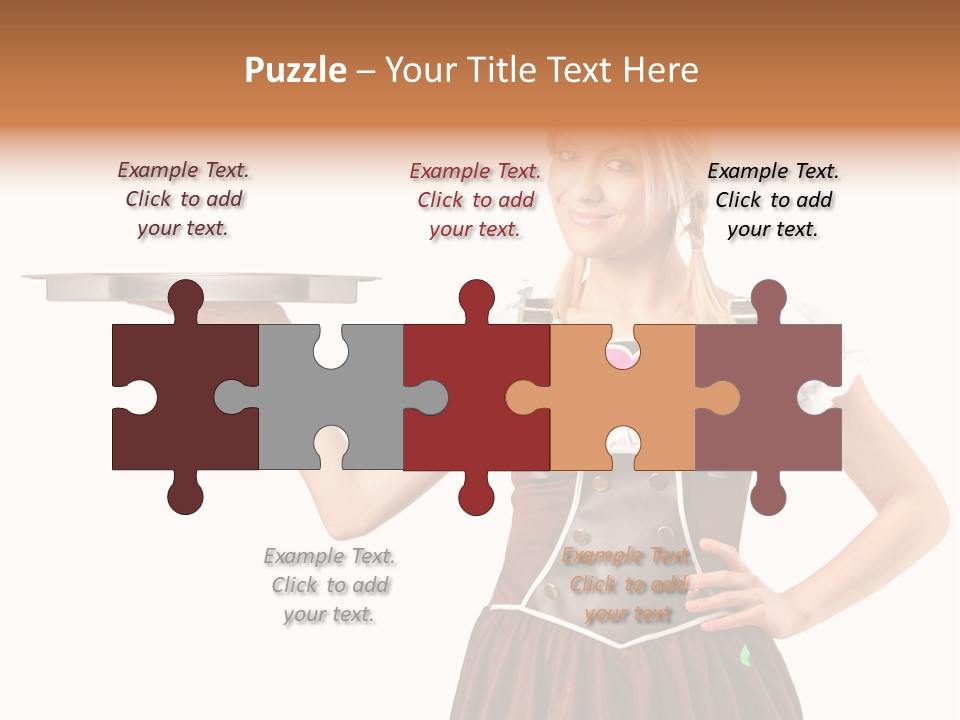 Holding Tray Ethnic PowerPoint Template