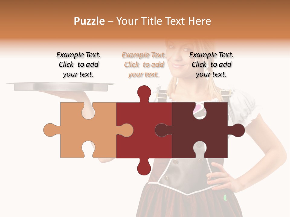 Holding Tray Ethnic PowerPoint Template