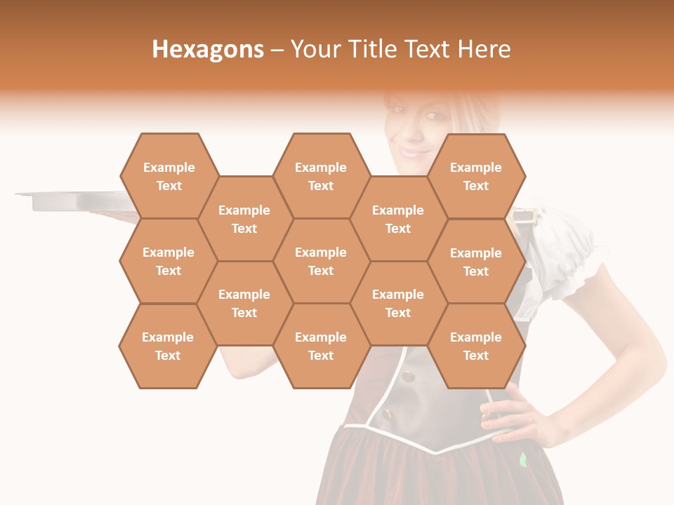 Holding Tray Ethnic PowerPoint Template