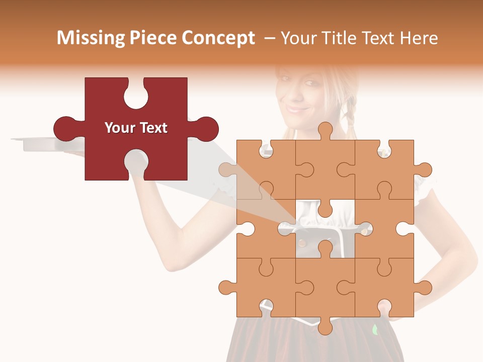 Holding Tray Ethnic PowerPoint Template