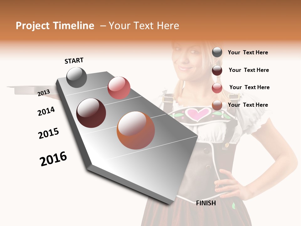 Holding Tray Ethnic PowerPoint Template
