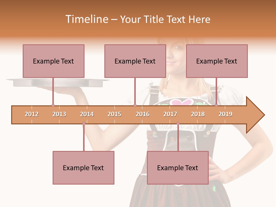 Holding Tray Ethnic PowerPoint Template
