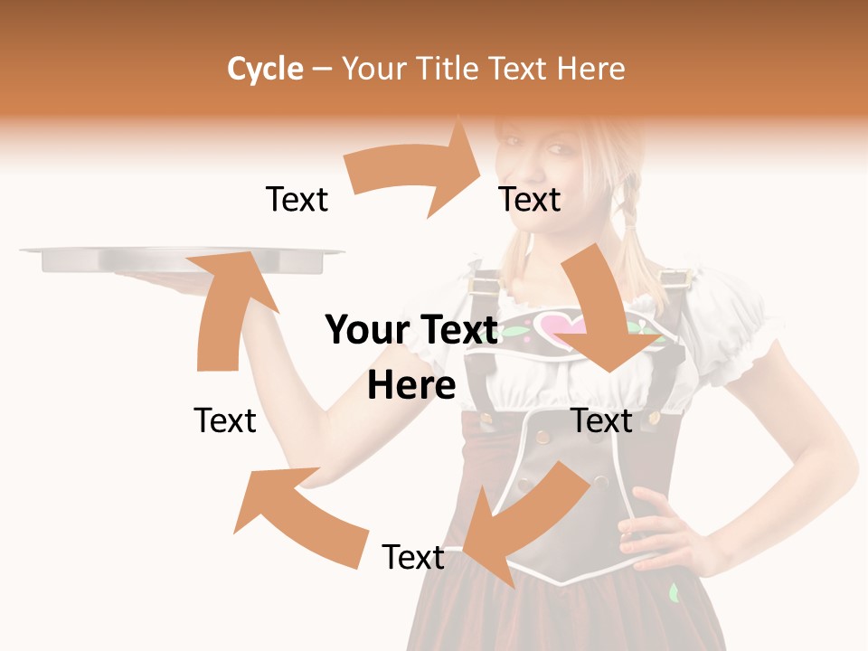 Holding Tray Ethnic PowerPoint Template